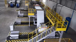 Brazil customer- PIR sandwich panel production line