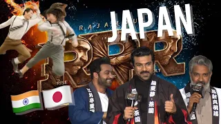 RRR in Japan🇮🇳🇯🇵 Japanese influencers met Ram Charan , NTR | SS Rajamouli 【Dance vlog KAKETAKU】