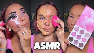 Kat Longoria - GRWM pink makeup edition. ASMR