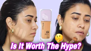 *NEW* Maybelline Super Stay Lumi Matte Foundation 30HR| ALL SHADES | Full Review #SuperStayLumiMatte
