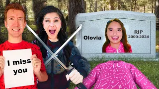 DEAD! REST in PEACE  OLIVE ! CHAD WILD CLAY Broken Heart