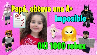 HISTORIA DE ROBLOX EN TIKTOK | Sólo necesito el amor de mis padres, no dinero 👨‍👩‍👧