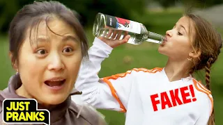 Fake Drinking Prank Went Too Far - Part 2! 😂 | Just Pranks