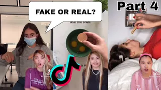 WE TESTED VIRAL TIKTOK HACKS | FUNNY TIKTOK COMPILATION (Part 4) | Lennie Enverga