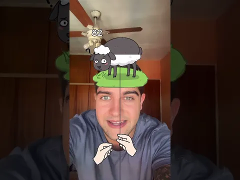 QUE NO DE CUENTA LA OVEJA!😨