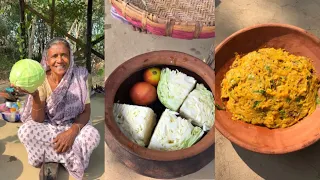 Rustic Cabbage Bharta in Village Style | Healthy Veg Recipe