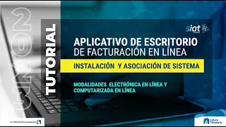 TUTORIAL APLICATIVO DE ESCRITORIO   INSTALACIÓN