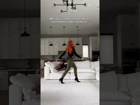 Making sure my husband doesn’t come home to a boring house…￼