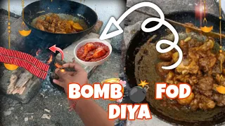 💣 BOMB 💣🧨 FOD 💣 DIYA 💣// CHICKEN 🧨 LEG 🍗 PIC 🤗😁