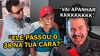 REPÓRTER PACHECO QUASE APANHA NA DELEGADIA KKKKK | Cortes luideverso