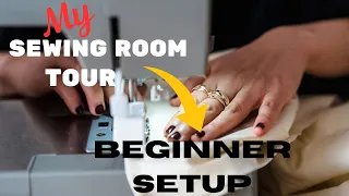 My Sewing Room Tour for Beginners!