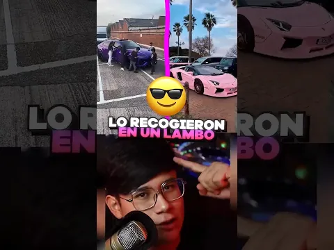 Así reaccionan las personas cuando te van a recoger a la escuela con un LAMBO