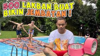 BIKIN JEMBATAN DARI LAKBAN! SERU BANGET !!
