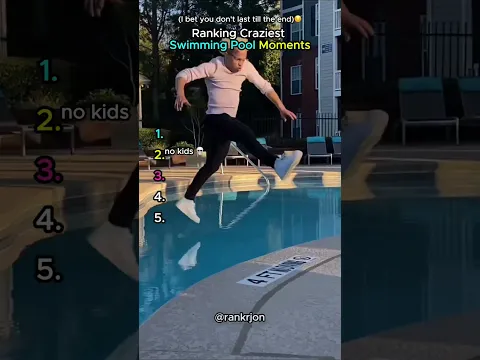 Ranking The Craziest Swimming Pool Moments 😭
