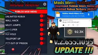 Cara Terbaru Update !!! Roblox Mods menu Apk Unlimited Robux Versi 2.655.1095 Terbaru 2025