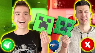 МАЙНКРАФТ PANCAKE ART CHALLENGE!