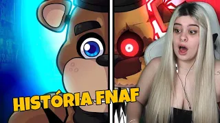 REAGINDO a HISTÓRIA COMPLETA DE FIVE NIGHTS AT FREDDY’S ‹ Alpha ›