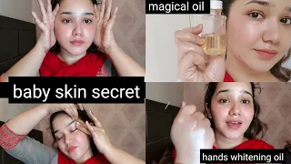 home made magical oil | hands whitening serum | remove dark circles wrinkles |smooth glowy baby skin