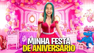 MINHA FESTA DE ANIVERSÁRIO COMPLETA! *tudo que aconteceu
