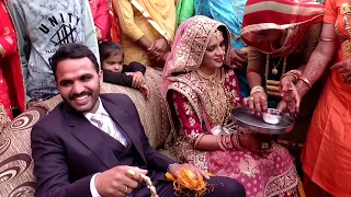 dhullan Ghar aayi dhullan ka swagat || bishnoi samaj wedding rituals