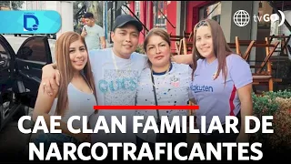 Cae clan familiar de narcotraficantes | Domingo al Día | Perú