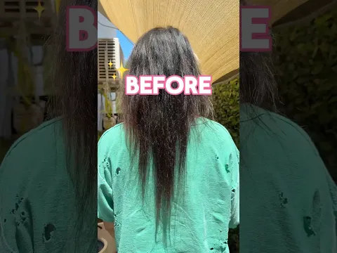 😱HAIR BEFORE & AFTER TIME… #hairstyle #beforeandafter #transformation #hairspiration #haircut #hair