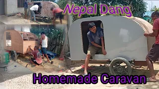 Homemade caravan dang/caravan Homemade#caravan#trailer#homemade