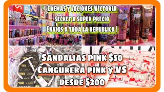 Cremas y lociones a súper precio / sandalias pink $50 envíos a toda la republica!!