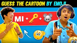 Guess The Cartoon By Emoji Challenge🤡 -With Tsg Jash Loser Gets A Insane Dare😱