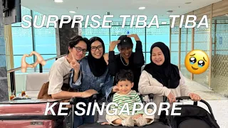 VLOG DI SURPRISEIN JALAN JALAN KE SINGAPORE
