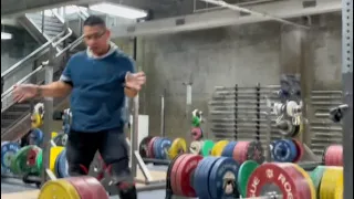 How to clean and jerk some heavy A$$ weight