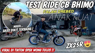 RIZAL RANS NYOBAIN CB BHIMO ANAK KUAT || SPEK FULL BLAYER, JADI INI RAHASIANYA ‼️