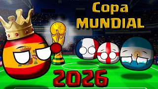 🏆 Asi fue la Copa Mundial 2026 #Countryballs ⚽
