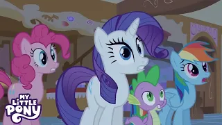 Quem amaldiçoou as pôneis? 🦄🌈🦓 | My Little Pony em português | Episódio Completo