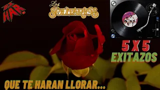 LOS SOLITARIOS 5 X 5 EXITAZOS ROMANTICOS QUE TE HARAN LLORAR Y RECORDAR!