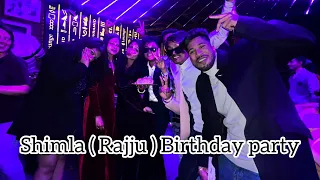 Shimla @chotanawab ( Rajju ) Ki Birthday Party | Full On masti with Friends | Himansh Mahawar