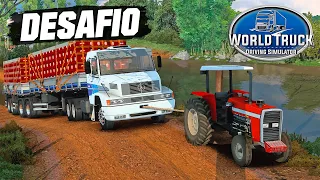 World Truck Driving Simulator - Mega Desafio na Transamazônica!