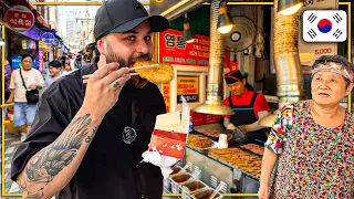 UM DIA INTEIRO PROVANDO COMIDAS DE RUA NA CORÉIA DO SUL!