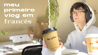 meu primeiro vlog em francês! *dicas para aprender + rápido* onde faço aula?