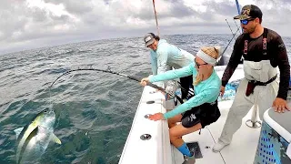 Battling the BIGGEST Fish of My Life! (Catch & Cook) Yellow Fin Tuna!
