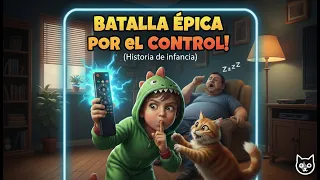 GATUNO el SUPERHÉROE del CONTROL REMOTO #gatuno #superheroes #michi 