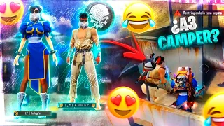 A3 SAG y YO JUGAMOS con las SKINS DE STREET FIGHTER *Me enseña a campear* | KellyFTW