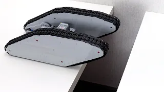 5 Lego Tracked Vehicles vs 6 Obstacles