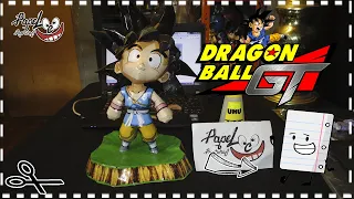 GOKU GT AVATAR/DRAGON BALL/PAPERCRAFT/COMO HACER A GOKU PASO A PASO /PAPEL/PAPELOCO