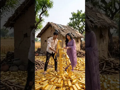Their Lives Changed Overnight! 24K Gold Came Out of a Hand Pump! 😱#newupdate