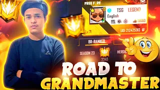 GRANDMASTER IN 6 HOURS 🥱❤️ - Ft.TSG LEGEND, TSG JASH #tsgarmy