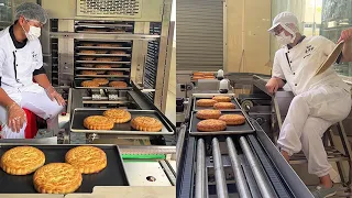 The Workers In The Mooncake Factory Are So Happy.#Mooncake #China #chinesefood