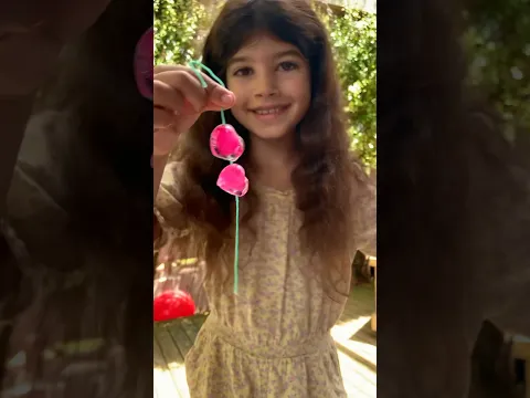 Valentine's Science Experiment for Kids | How to pick up ice with a string #shorts #scienceforkids