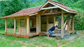 On the 3rd day of fighting the storm, Build a stove to cook - Natural life | Ep.215