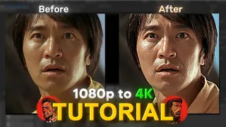 How to upscale 1080p to 4k | After effects and Topaz AI Tutorial